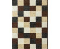 Oriental Weavers koberce Kusový koberec Lotto 923 FM7 X - 67x120 cm Hnědá, Velké (190x270 cm a větší), Syntetický (umělý)
