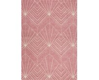 Oriental Weavers koberce Kusový koberec Portland 58/RT4R - 67x120 cm Růžová, Velké (190x270 cm a větší), Syntetický (umělý)