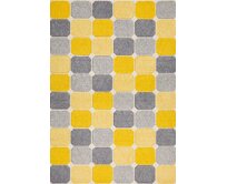 Oriental Weavers koberce Kusový koberec Portland 172/RT4J - 67x120 cm Žlutá, Velké (190x270 cm a větší), Syntetický (umělý)