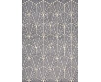 Oriental Weavers koberce Kusový koberec Portland 750/RT4N - 67x120 cm Šedá, Velké (190x270 cm a větší), Syntetický (umělý)
