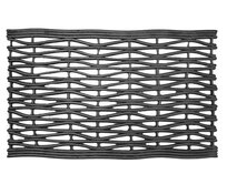 B-line Rohožka guma Proužky - na ven i na doma - 45x75 cm Šedá, Malé (80x150 cm a menší), Syntetický (umělý)