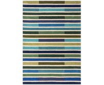 Flair Rugs koberce Ručně všívaný kusový koberec Illusion Piano Green/Multi - 120x170 cm Vícebarevná, Velké (190x270 cm a větší), Přírodní