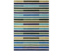 Flair Rugs koberce Ručně všívaný kusový koberec Illusion Piano Green/Multi - 200x290 cm Vícebarevná, Velké (190x270 cm a větší), Přírodní
