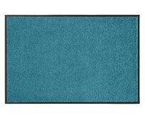 Hanse Home Collection koberce Rohožka Wash & Clean Petrol - 90x150 cm Modrá, Střední (80x160 - 164x240), Syntetický (umělý)