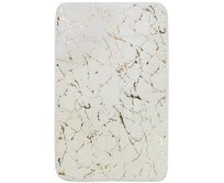 Koupelnová předložka Rabbit shine - ivory - 50x80 cm Bílá, Malé (80x150 cm a menší), Syntetický (umělý)