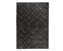 Flair Rugs koberce Kusový koberec Dakari Imari Grey/White - 200x290 cm Šedá, Velké (190x270 cm a větší), Syntetický (umělý)