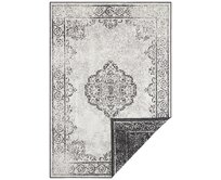 NORTHRUGS - Hanse Home koberce Kusový koberec Twin Supreme Cebu Black/Cream – na ven i na doma - 80x150 cm Černobílá, Velké (190x270 cm a větší), Syntetický (umělý)