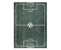 Dywany Łuszczów Dětský kusový koberec Bambino 2138 Football green - 160x220 cm Zelená, Velké (190x270 cm a větší), Syntetický (umělý)