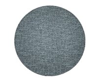 Vopi koberce Kusový koberec Alassio modrošedý kulatý - 200x200 (průměr) kruh cm Modrá, Velké (190x270 cm a větší), Syntetický (umělý)