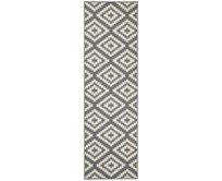 Hanse Home Collection koberce Běhoun Basic 102822 - 80x300 cm Šedá, Velké (190x270 cm a větší), Syntetický (umělý)