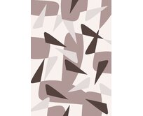 GDmats koberce Designový kusový koberec Shards od Jindřicha Lípy - 200x290 cm Hnědá, Velké (190x270 cm a větší), Syntetický (umělý)
