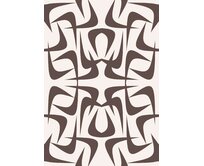 GDmats koberce Designový kusový koberec Shield od Jindřicha Lípy - 120x170 cm Hnědá, Velké (190x270 cm a větší), Syntetický (umělý)