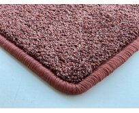 Vopi koberce Kusový čtvercový koberec Capri terra - 120x120 cm Oranžová, Velké (190x270 cm a větší), Syntetický (umělý)