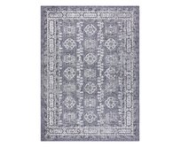 Dywany Łuszczów Kusový koberec Sion Sisal Ornament 2832 blue/pink/ecru – na ven i na doma - 160x220 cm Růžová, Velké (190x270 cm a větší), Syntetický (umělý)