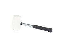 Den Braven Palice gumová s kovovou rukojetí 50mm - Kus Bílá, Syntetický (umělý)