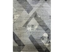 Berfin Dywany Kusový koberec Marvel 7602 Grey - 60x100 cm Šedá, Střední (80x160 - 164x240), Syntetický (umělý)