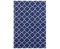 Hanse Home Collection koberce AKCE: 80x150 cm Kusový koberec Grace Blue/Cream - 80x150 cm Modrá, Malé (80x150 cm a menší), Syntetický (umělý)