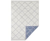 NORTHRUGS - Hanse Home koberce Kusový koberec Twin Supreme Corsica Blue/Cream - 80x350 cm Modrá, Velké (190x270 cm a větší), Syntetický (umělý)