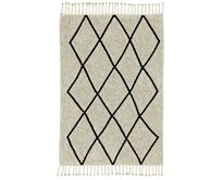 Lorena Canals koberce Přírodní koberec, ručně tkaný Bereber Beige - 140x200 cm Béžová, Střední (80x160 - 164x240), Přírodní