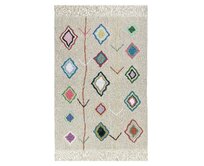 Lorena Canals koberce Přírodní koberec, ručně tkaný Kaarol - 140x200 cm Vícebarevná, Střední (80x160 - 164x240), Přírodní