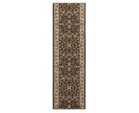 Hanse Home Collection koberce Běhoun Basic - 80x500 cm Hnědá, Velké (190x270 cm a větší), Syntetický (umělý)