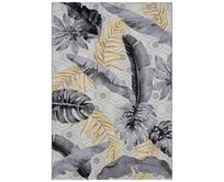Hanse Home Collection koberce Kusový koberec Flair Gold Leaves Multicolored - 80x165 cm Žlutá, Velké (190x270 cm a větší), Syntetický (umělý)