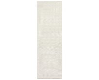 BT Carpet - Hanse Home koberce Běhoun Nature creme white - 80x250 cm Bílá, Velké (190x270 cm a větší), Syntetický (umělý)