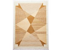 Diamond Carpets koberce Ručně vázaný kusový koberec Da Vinci DE 2251 Sepia Brown - 80x150 cm Béžová, Velké (190x270 cm a větší), Přírodní