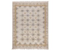 Diamond Carpets koberce Ručně vázaný kusový koberec Sultan DESP P87 Ivory White Gold - 80x150 cm Bílá, Velké (190x270 cm a větší), Přírodní