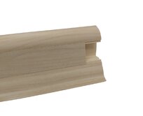 Döllken Lišta PVC obvodová SLK50 W132 Javor - Koncovka levá Béžová, 25x50x2500 mm, Syntetický (umělý)