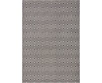 Hanse Home Collection koberce Kusový koberec Meadow  Black – na ven i na doma - 240x340 cm Černobílá, Velké (190x270 cm a větší), Syntetický (umělý)