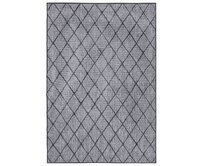 NORTHRUGS - Hanse Home koberce Kusový koberec Twin-Wendeteppiche Night Silver – na ven i na doma - 80x250 cm Šedá, Velké (190x270 cm a větší), Syntetický (umělý)