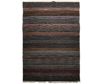 Diamond Carpets koberce Ručně vázaný kusový koberec Black Melange DE 2006 Multi Colour - 300x400 cm Hnědá, Velké (190x270 cm a větší), Přírodní
