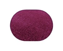 Vopi koberce Kusový koberec Eton fialový ovál - 160x240 cm Fialová, Velké (190x270 cm a větší), Syntetický (umělý)
