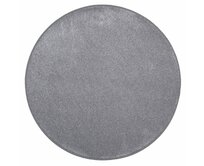 Vopi koberce Kusový koberec Apollo Soft šedý kruh - 250x250 (průměr) kruh cm Šedá, Velké (190x270 cm a větší), Syntetický (umělý)