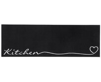 Zala Living - Hanse Home koberce Běhoun 50x150 cm Cook & Clean - 50x150 cm Černá, Malé (80x150 cm a menší), Syntetický (umělý)