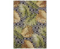 Hanse Home Collection koberce Kusový koberec Flair Diamonds and Leaves Multicolored - 200x285 cm Vícebarevná, Velké (190x270 cm a větší), Syntetický (umělý)