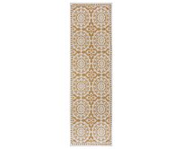 NORTHRUGS - Hanse Home koberce Běhoun Twin Supreme Ochre - 80x250 cm Žlutá, Velké (190x270 cm a větší), Syntetický (umělý)