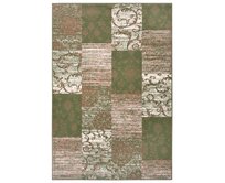 Hanse Home Collection koberce Kusový koberec Gloria Green Creme - 200x290 cm Zelená, Velké (190x270 cm a větší), Syntetický (umělý)