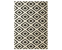 Hanse Home Collection koberce Kusový koberec Hamla - 120x170 cm Černobílá, Velké (190x270 cm a větší), Syntetický (umělý)