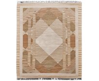 Diamond Carpets koberce Ručně vázaný kusový koberec Fibonacci I DESP HL88 Beige Mix - 200x290 cm Béžová, Velké (190x270 cm a větší), Přírodní
