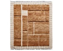 Diamond Carpets koberce Ručně vázaný kusový koberec Filippo DESP P113 Brown Mix - 240x300 cm Hnědá, Velké (190x270 cm a větší), Přírodní