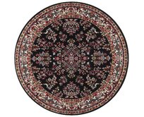 Mujkoberec Original Kusový orientální koberec Mujkoberec Original  Kruh - 140x140 (průměr) kruh cm Šedá, Malé (80x150 cm a menší), Syntetický (umělý)