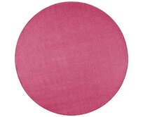 Hanse Home Collection koberce Kusový koberec Nasty 101147 Pink kruh - 133x133 (průměr) kruh cm Růžová, Malé (80x150 cm a menší), Syntetický (umělý)
