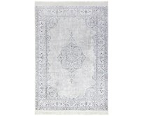 Nouristan - Hanse Home koberce Kusový koberec Naveh Pastell-Blue - 195x300 cm Modrá, Střední (80x160 - 164x240), Přírodní