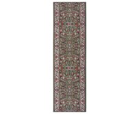 Hanse Home Collection koberce Běhoun Basic Green - 80x400 cm Zelená, Velké (190x270 cm a větší), Syntetický (umělý)