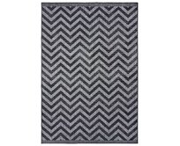 NORTHRUGS - Hanse Home koberce Kusový koberec Twin Supreme  Palma Night Silver – na ven i na doma - 120x170 cm Šedá, Velké (190x270 cm a větší), Syntetický (umělý)