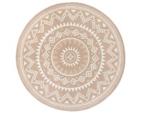 Hanse Home Collection koberce Kusový koberec Celebration  Valencia Ivory kruh - 140x140 (průměr) kruh cm Béžová, Malé (80x150 cm a menší), Syntetický (umělý)