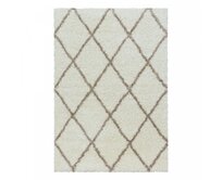 Ayyildiz koberce Kusový koberec Alvor Shaggy 3401 cream - 160x230 cm Bílá, Velké (190x270 cm a větší), Syntetický (umělý)