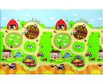 Dwinguler Oboustranný protiskluzový koberec Farma – na ven i na doma - 140x210 cm Vícebarevná, Střední (80x160 - 164x240), Syntetický (umělý)